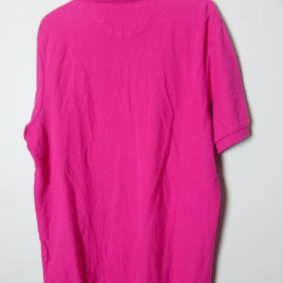 CHAPS PINK MEN'S SHORT SLEEVE POLO GOLF SHIRT - LG - Picture 10 of 14